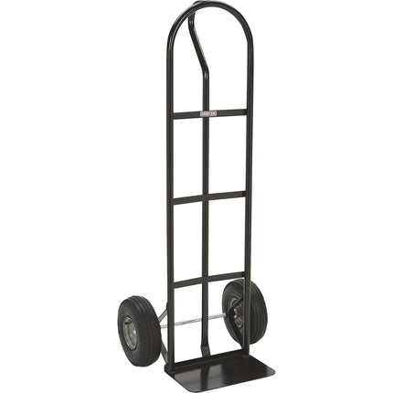 Ironton Steel Hand Truck, 600-Lb. Capacity, 10in. Pneumatic Tires