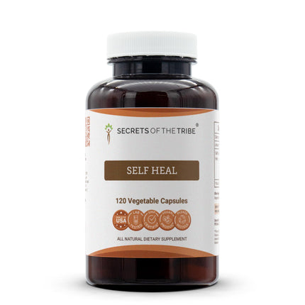 Secrets of the Tribe Self Heal 120 Capsules, Made with Vegetable Capsules and Self Heal (Heal All, Prunella Vulgaris) Dried Herb (120 Capsules)
