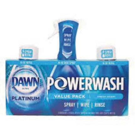Dawn Platinum Powerwash Dish Spray Soap, Fresh Scent Refill- 16oz
