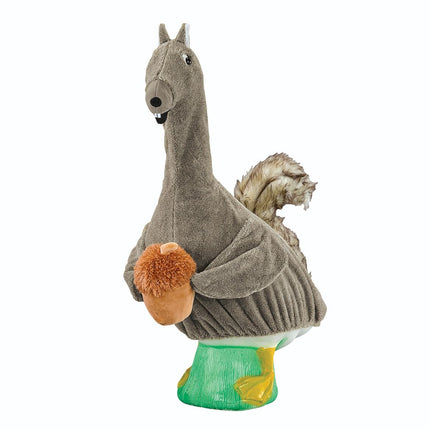 Gaggleville Squirrel Goose Outfit, Fits Large 23" H Statue, by Fox Valley Traders