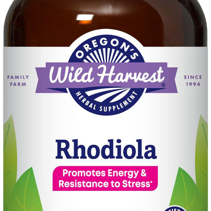 Oregon's Wild Harvest Rhodiola Supplement (120)