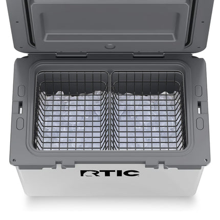 2-Pack Cooler Basket for RTIC 52 & 72 Qt Ultra-Light Coolers – Double Cooler Rack for Double Storage & Heavy-Duty Wire Organizer Will Not Fit for RTIC 32 Coolers