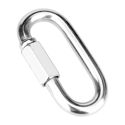 Vmuter 1Pcs 3.5 Inch 316 Stainless Steel Carabiner Quick Chain Links