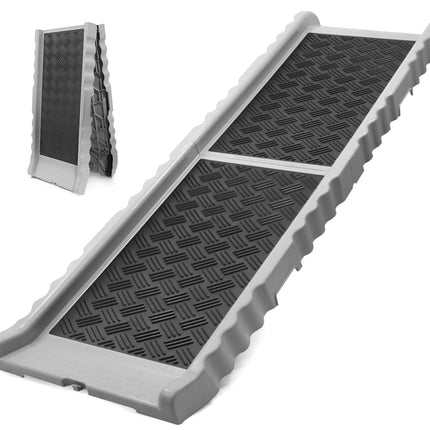 PawStep 50893 Pet Ramp with Soft Traction – Lightweight Portable Dog & Cat Ramp for Beds, Couches, Cars & SUVs, Non-Slip Surface for Senior & Small Pets