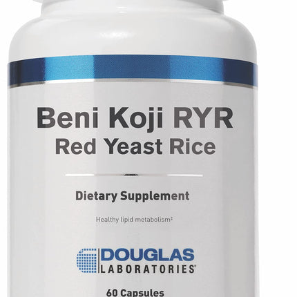 Douglas Laboratories Beni Koji Red Yeast Rice | Fermented Red Rice to Support Healthy Blood Lipid Metabolism* | 60 Capsules