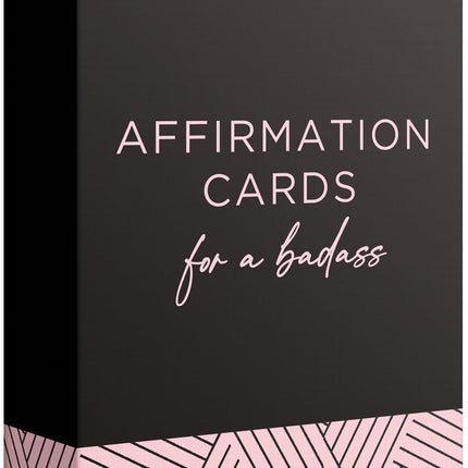 52 Badass Affirmation Cards for Women - Inspirational Gift for Her, Birthday Gifts for Women, Best Friend, Bestie, Self Care - Positive Presents for Confidence, Motivation & Daily Encouragement