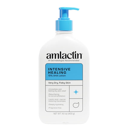 Amlactin Intensive Healing Body Lotion, 15% Lactic Acid, 14.1 oz