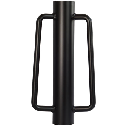 LADECH Fence Post Driver, Heavy Duty Hand Post Pounder with Handle - Use for Metal U Posts, T Posts, Garden Fence (12 Lbs)