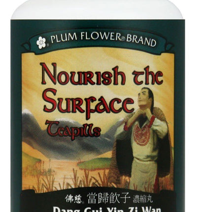Nourish the Surface Teapills (Dang Gui Yin Zi Wan), 200 ct, Plum Flower