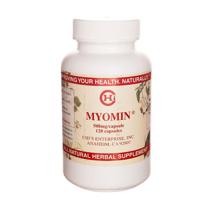 Chi's Enterprise 120 Piece Myomin Promotes Healthy Hormone Levels 500mg Capsules