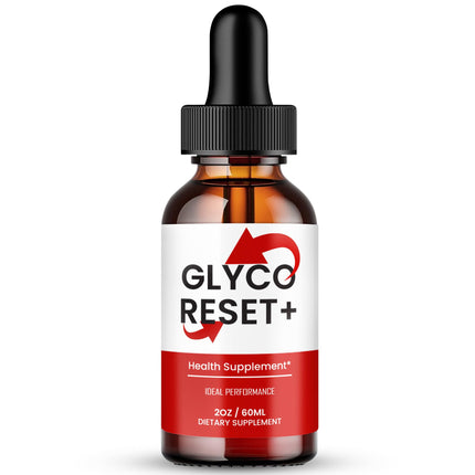 Glyco Reset Drops, Official GlycoReset Supplement with All Natural Ingredients - Maximum Strength, Advanced Formula Droppers for Overall Health & Wellness, Premium Glyco Reset Support Reviews (1 Pack)