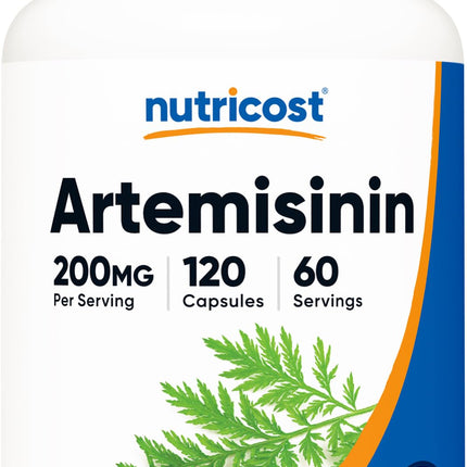 Nutricost Artemisinin 200mg, 120 Vegetarian Capsules - Non-GMO, Gluten Free, 60 Servings
