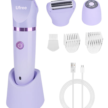 Ufree 3-in-1 Bikini Trimmer Electric Razors for Women, Gifts for Women