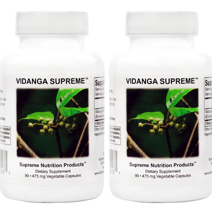 Supreme Nutrition Vidanga Supreme, 90 Pure Vidanga Vegetarian Capsules (Pack of 2)