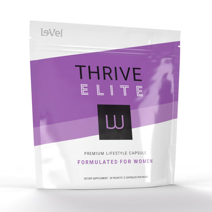 Le-Vel Thrive Elite Lifestyle Capsules - Nutritional Supplement, 30 Count (Vitamin B2, 60 Capsules)
