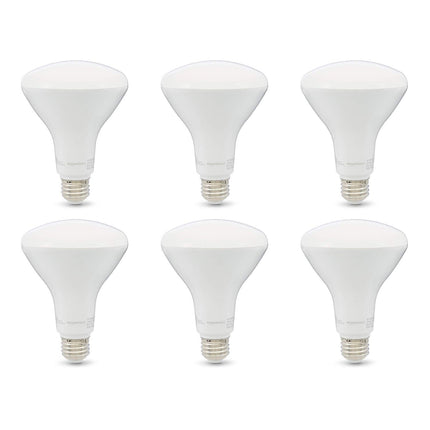 Amazon Basics 65W Equivalent, Daylight, Dimmable, 10,000 Hour Lifetime, BR30 LED Light Bulb | 2-Pack