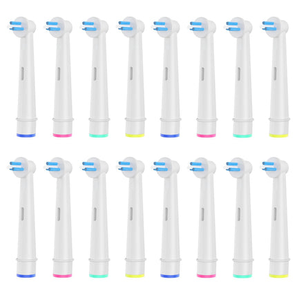 16pcs Interspace Replacement Heads Compatible with Oral B Electric Toothbrushes for Cleaning Crevices, Bridges and Implants.