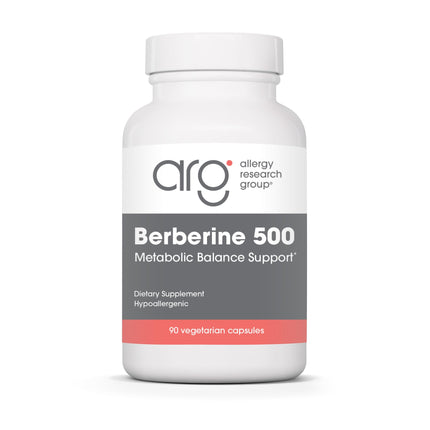 ARG Berberine 500 - 500 mg Berberine HCl - Metabolic & Blood Glucose Support - AMPK Activation Formula - Non-GMO Botanical Extract - 90 Servings - 90 Capsules