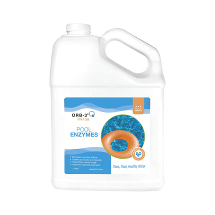 Orb-3 F839-000-1G Pool Enzymes Jug, 1-Gallon