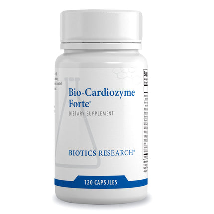 BIOTICS RESEARCH Bio Cardiozyme Forte Healthy Heart Multivitamin, Broad Spectrum Formulation Designed to Support Cardiovascular Health and Function, Powerful Antioxidant Support, 120 Capsules