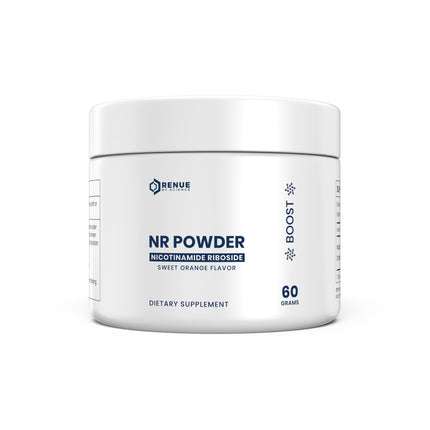 Renue By Science Nicotinamide Riboside | 1000mg Nicotinamide Powder - High Strength NR NAD Powder Sublingual Citrus Burst Flavor | Manufactured in the USA & Third-Party Tested | 60 Servings