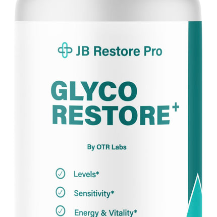 Jb Glyco Restore Capsules, Official Jb Restore Advanced Formula Gotas Daily Support Supplement - Daily All Natural for Overall Health & Wellness, 1 Bottle for 1 Month