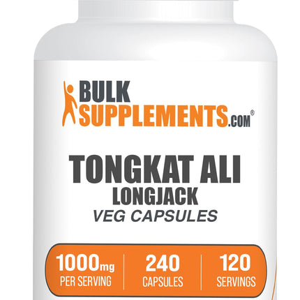 BulkSupplements.com Longjack Extract Capsules (240 Count (Pack of 1)