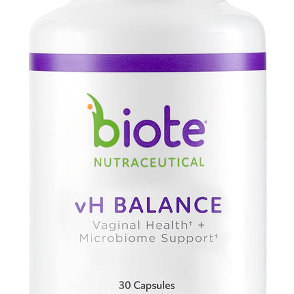 Biote Nutraceuticals - vH Balance - Vaginal Health + Microbiome Support