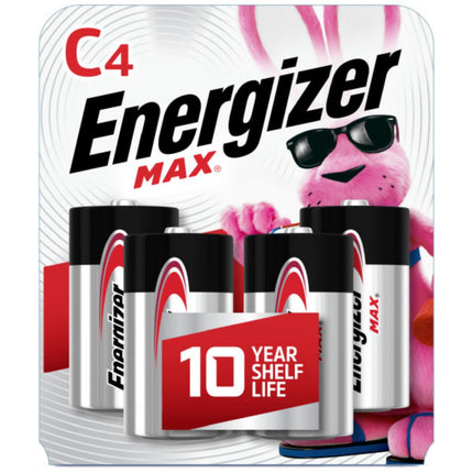 Energizer MAX C Batteries (48 Pack), C Cell Alkaline Batteries