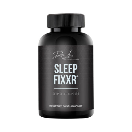 Fixxr Sleep Support by Dr. Amie | with Melatonin, Inositol, and Magnesium | 30 Day Supply, 60 Capsules