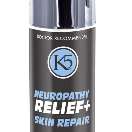 K5 Neuropathy Relief & Skin Healing Cream – Doctor Recommended for Feet, Legs and Toes – Over 20 Vitamins & Minerals – Reduce Neuropathy Symptoms & Repair Damaged Skin (8 Fl Oz)
