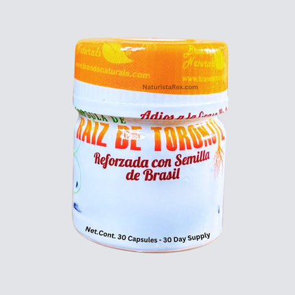 Brands Naturals Raiz de TORONJIL & Brazil Seed (Semilla de Brasil) 30 Capsules - 30 Day Supply