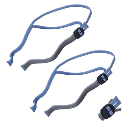 2-Pack Replacement Headgear Compatible with AirFit P10 & N30, Adjustable Headgear Strap, Soft Elastic Material & Quick-Fit Design
