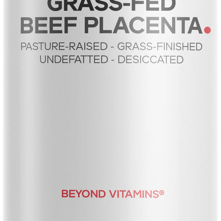 Codeage Beef Placenta, Grass-Fed, Liver, Tracheal Cartilage, 180 Capsules