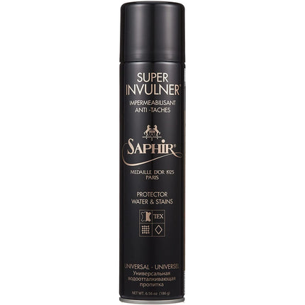 SAPHIR Medaille d’Or Super Invulner – Waterproof Spray for All Leather Shoes & Boots, Shoe Protector Spray – Neutral