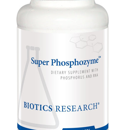 BIOTICS RESEARCH Super Phosphozyme –Phosphorous and RNA, Electrolytes, Healthy Bones and Teeth, Protein Production, Energy Support, 90 Tablets