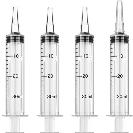 Frienda 4 Packs Syringes Without Needles,30 Ml