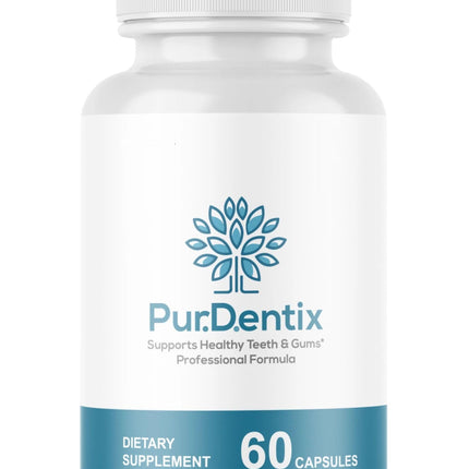 PurDentix-X - Oral Health Probiotic – 4-Strain Formula for Healthy Gums, Teeth & Fresh Breath | Oral Probiotics for Mouth & Bad Breath Support | Dental Health - 60 Capsules (Non chewable)
