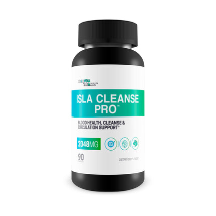 Isla Cleanse Pro - Our Best Vein Health & Artery Health Full Body Cleanse Detox Supplement - Blood Cleanse Detox - Island Cleanse Heart Healthy Solution - Arteries Cleanse Body Detox Cleanse Tea Caps