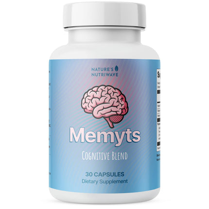 Nature’s NutriWave Memyts – Natural Daily Supplement with B Vitamins and Herbal Extracts | Non-GMO | Made in USA | 100% Natural, 30 Capsules, 1-Month Supply