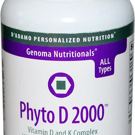 D'Adamo Personalized Nutrition Phyto D 2000 60 Vcaps