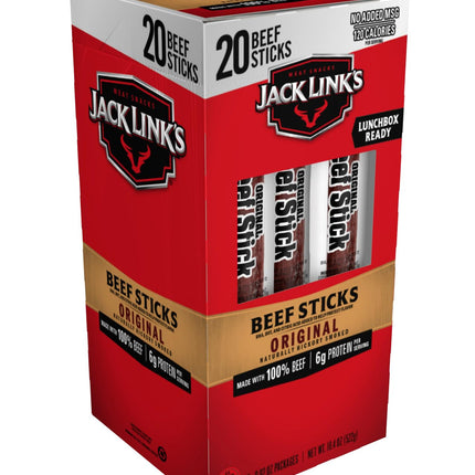 Jack Link's Original Beef Jerky Sticks - 0.92 oz (20 Pack)