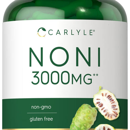 Carlyle Noni Fruit Capsules | 240 Count | Non-GMO, Gluten Free | Traditional Herb Supplement