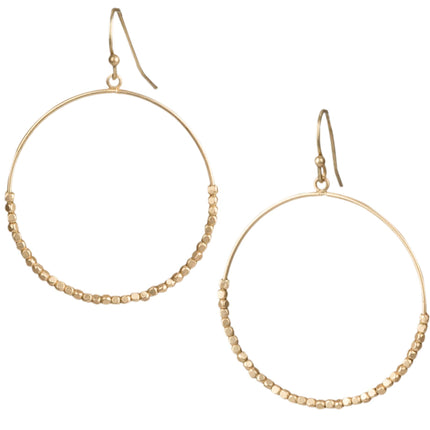 SPUNKYsoul Vintage Retro Women's Earrings, Geometric Hoop Dangle Jewelry