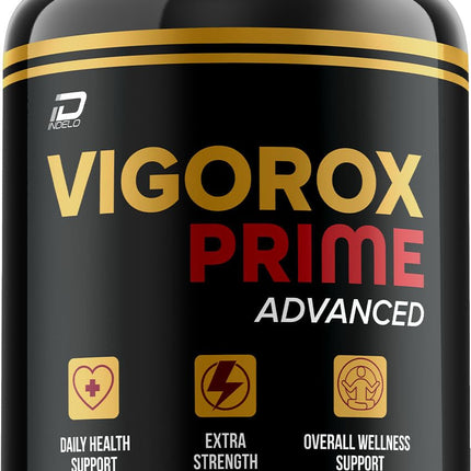Vigorox Prime Advanced Capsule – Natural Ingredients Advanced Supplement for Health Support (60 Capsules)