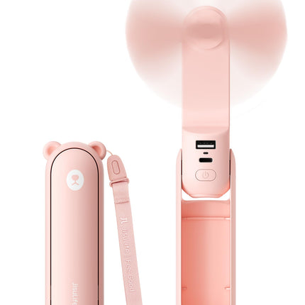 JISULIFE 3 IN 1 Portable Fan with Power Bank & Flashlight Featured