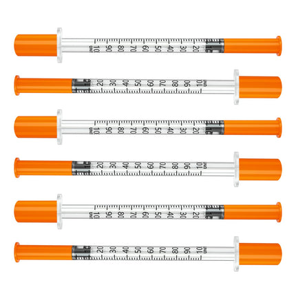 1ml 29G 5/16" (8mm) Syring, Pack of 25