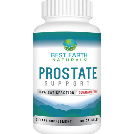 Best Earth Naturals Prostate Support Supplement for Men - Prostate Support - 30 Day Supply