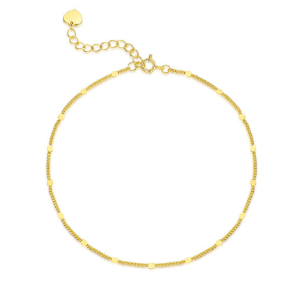 AOZELAN 14K Gold Anklets for Women Gold Ankle Bracelets for Women