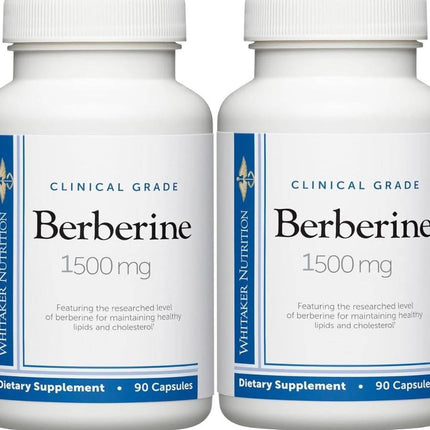 Dr. Whitaker Clinical Grade Berberine | 1,500mg Per Daily Serving | 180 Count